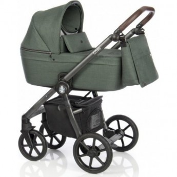 Детская коляска ROAN COSS 2 в 1 Night Green (рама складывается одним движением)